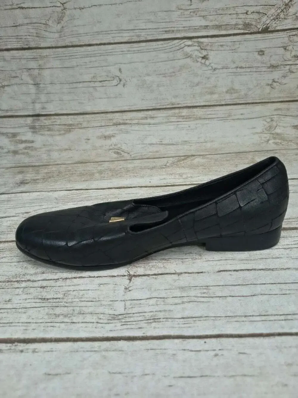 Giuseppe Zanotti Black Leather Loafers Size 42